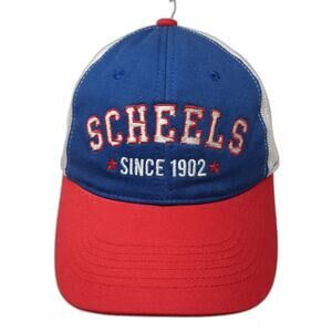 Scheels Since 1902 Snapback Trucker Hat Multi One Size Adjustable Mesh Back